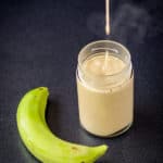 Easy creamy green banana sauce recipe-drop