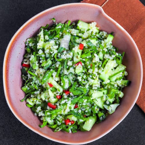 Herby Quinoa Salad The Perfect Salad for any Meal FOODHEAL