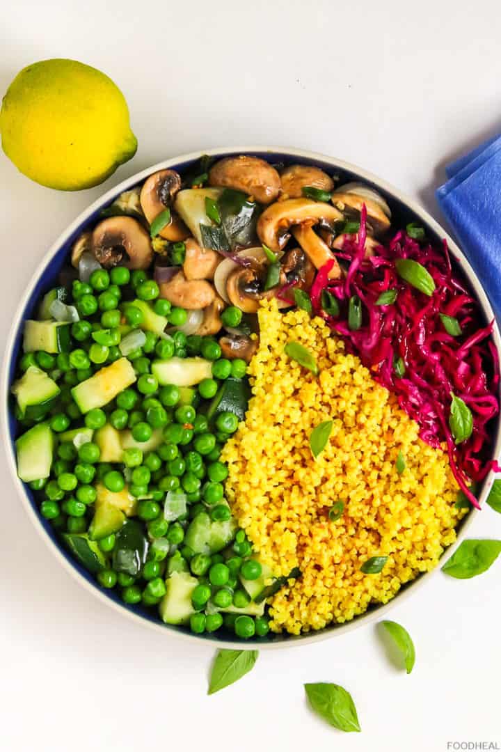 Make this super simple and delicious vegan bowl FOODHEAL