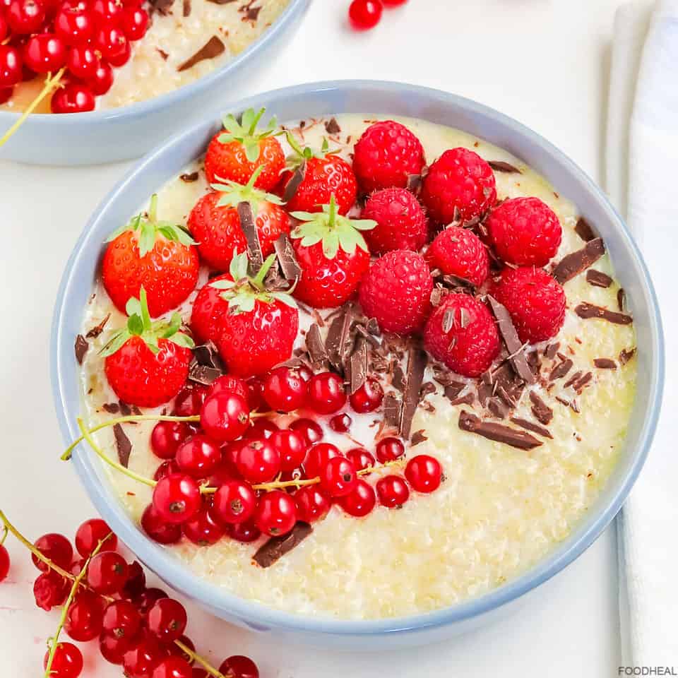 Delicious Quinoa Breakfast to Boost Your Antioxidant levels FOODHEAL