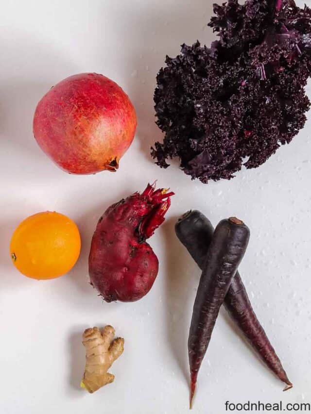 Beets juice recipe with pomegranate FOODHEAL