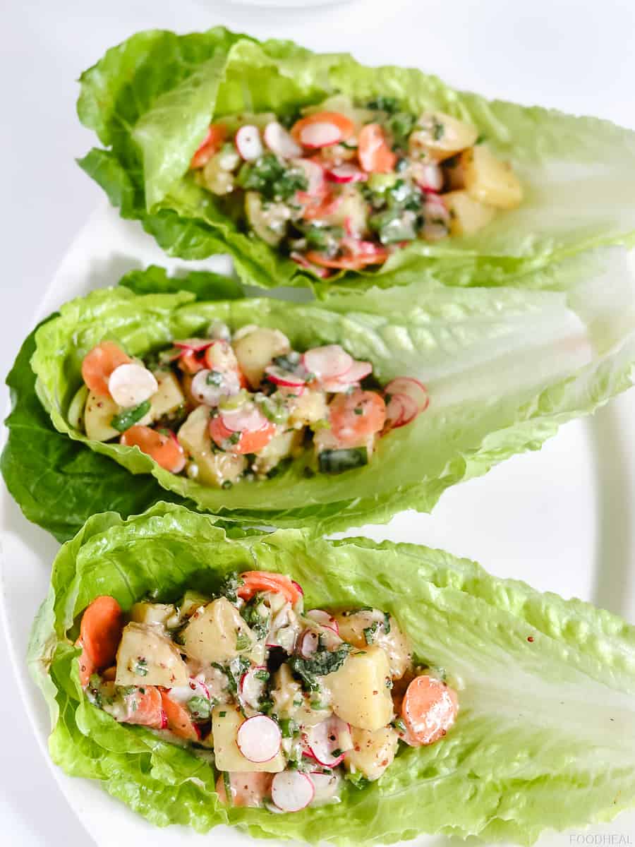 lettuce wraps, vegetable lettuce wraps, lettuce tacos