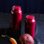 blueberry smoothie with beet