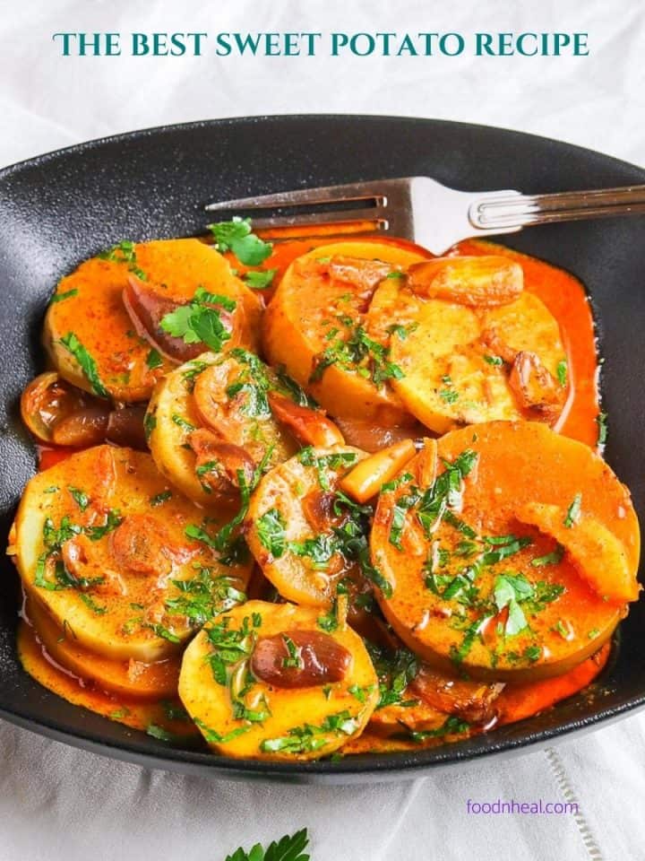 The best and healthy sweet potato recipe FOODHEAL