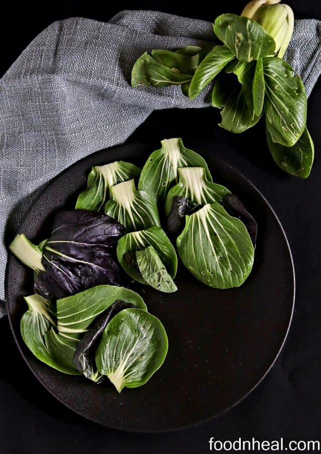 A must try baby bok choy salad with herbed tofu FOODHEAL