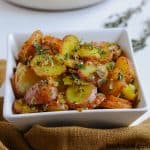 Easy garlic potato dinner recipe