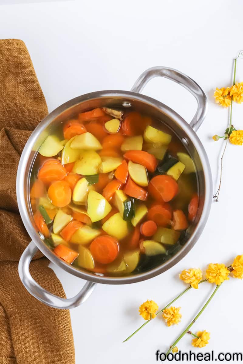 Carrot & apples soup