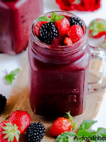 berry smoothie -1