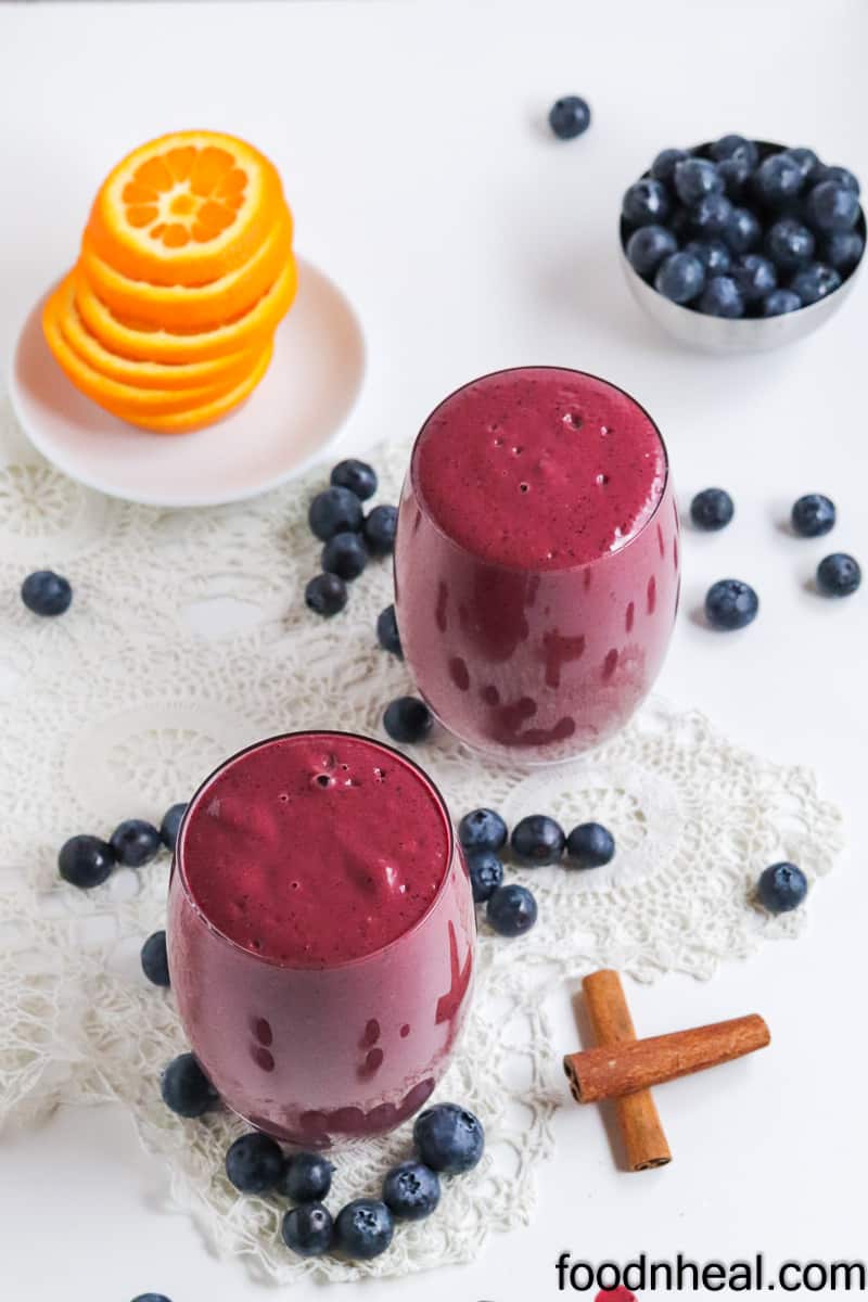 Blueberry weight loss smoothie