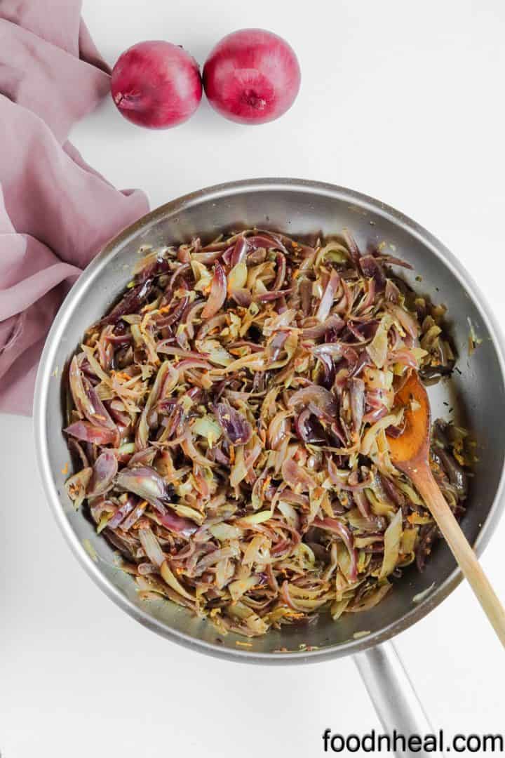You'll love these flavorsome sauteed red onions. FOODHEAL